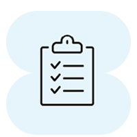 Icon of man working on a PC