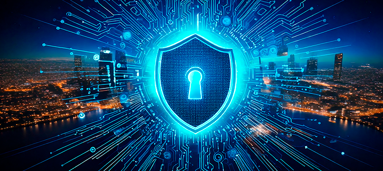 Grafische Darstellung des sicheren Datenmanagements