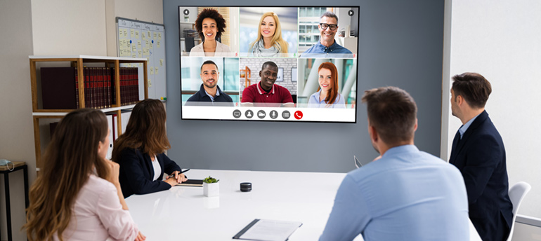 Artikel Webcast: Smarte All-in-One Lösungen für die hybride Meetingkultur Bild