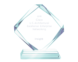 Cisco U.S. Architectural Excellence: Enterprise Networking award