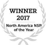 HPE 2017 North America NSP of the Year Award winner icon